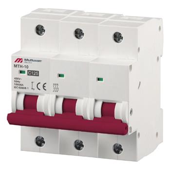 10kA / 3P / 125A / C Tipi Otomatik Sigorta